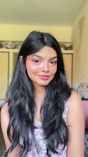 Transition toh smooth tha 😛🤏🏻 #dailyshorts #transition #makeuplook #softpinkmakeup