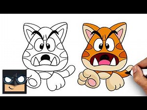 How to Draw Goomba Cat | Super Mario