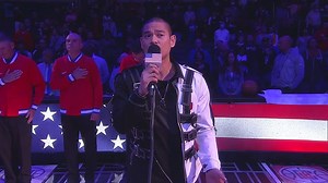 R&B singer Jay R sings US national anthem in NBA game For R&B singer Jay R, it was a dream come true to sing the national anthem of the USA during an NBA game. In a video uploaded by him on YouTube yesterday, March 31, 2022, he sang the national anthem during the Clippers vs. Jazz match in Crypto Arena. “As a kid I’ve always dreamed of it and in this video I’m finally there. What a dream come true. But the dream doesn’t stop there. Let’s keep it going,” he wrote on the caption. Jay R was born in