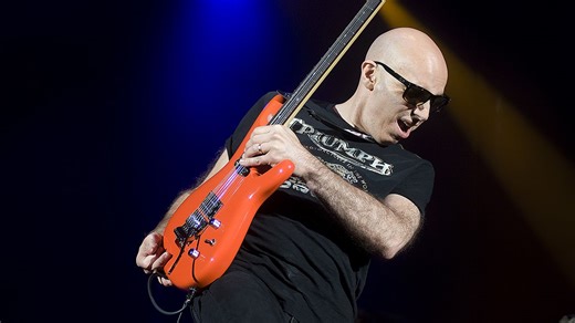 “Sneaky hidden Sustainiac!” Joe Satriani is playing an EVH Striped Series Eruption guitar on the Best of All Worlds tour – but it’s had some surprise mods