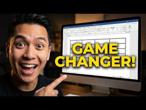 Secret Way to Make Double Line Table in MS Word (Unique Method)
