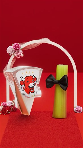 So creamy, celery said “I do”. | The Laughing Cow Canada | Facebook