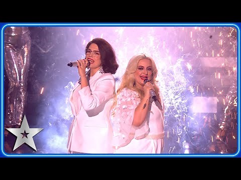 Wham bam! It's Wildcard act Han & Fran with an ABBA-tastic medley! | The Final | BGT 2025