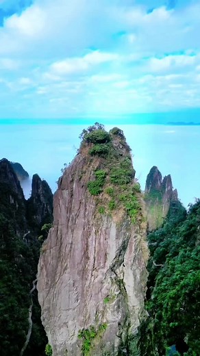 Majestic Cliff Landscape in a Mountainous Setting