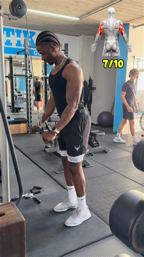 Cjae Junior on Instagram: "Cable tricep pull down Step by step how to perform a better exercise Tag a gymrat if you can relate ⚡️ Follow @cjaejr 4 daily fitness tips/motivation❤️✅ Like ! Share ! Follow #explore #fitnesstips #viralreels #goviral #gymtips #trending #bodybuilding #gymshark #fitfam #fitnessjourney"