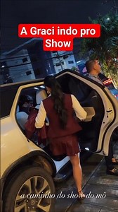 Graci heading to the concert #shorts #gracielelacerdaoficial #zezedicamargo