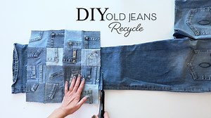 13K views · 237 reactions | How to make denim recycled patchwork bag | Sewing | Tutorial | SisterQuilt | Facebook