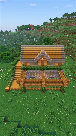 1️⃣ Minecraft Living House 🏡 | Easy & Modern Design | Survival Build