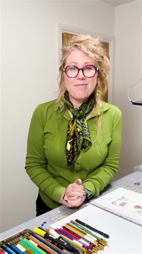 Thistlewhick in a snowy scene with dancing baubles ❄️ by Tracey Dutton Join Tracey in tonights tutorial as she demonstrates and explains how to create this layered winter scene, Tracey shows how you can use simple techniques to build up snow for a realistic and effective result, Tracey also shows how you can use watercolour pencils to achieve a beautiful blend of colours to give the Baubles a realistic look ✨ The final card has a beautiful blend of colour and character with Thistlewhick carefull