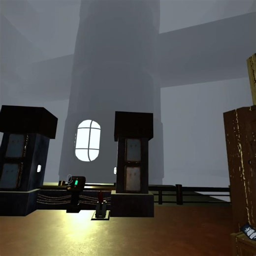 sheer terror of a simple machine #vr #vrchat #horror #fun