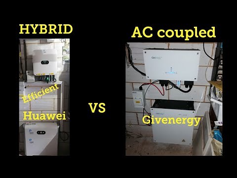 Hybrid Inverter vs AC coupled home storage solar battery