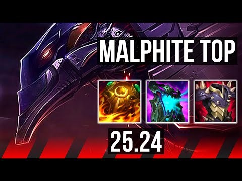 MALPHITE vs DARIUS (TOP) | Good KDA: 7/1/15, 34K damage | EUW Master | 25.24