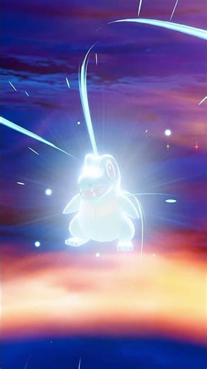 ✨Shiny Totodile Evolved Into Shiny Croconaw!✨