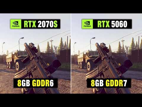 RTX 2070 Super vs RTX 5060 : DLSS 4.5 Performance Test | Nvidia 595.79 Drivers