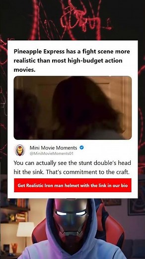 Pineapple Express has a fight scene more realistic than most high-budget action movies