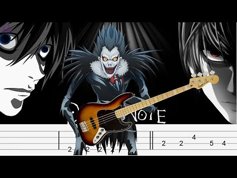 Death Note OP 1 [Bass Tabs Tutorial]