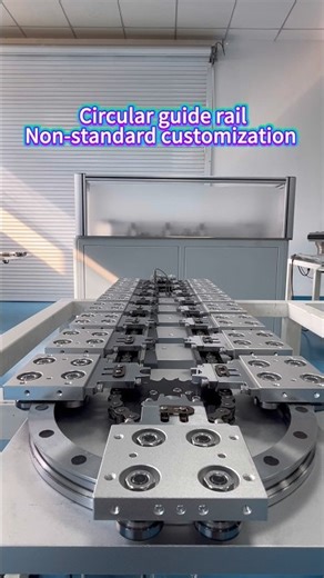 Ring rail conveyor line, drive track system, automation equipment #machine #packing #automation