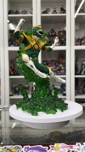Mighty Morphin Power Rangers Gallery Green Ranger Statue Diamond Select Toys