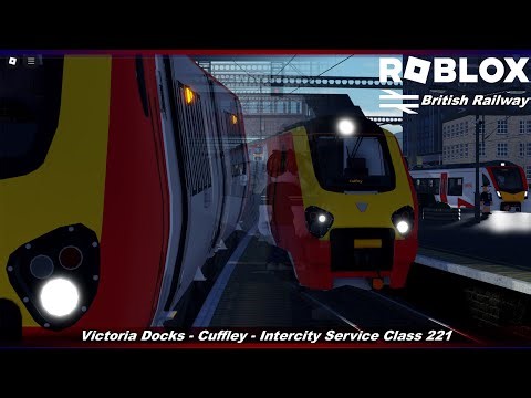 Class 221 DMU︱Victoria Docks to Cuffley Intercity! | Roblox British Railway!