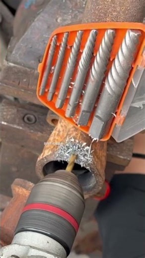 #Bolt extractor set removing broken, damaged or stripped screws, bolts, and studs #tools #shortsfeed