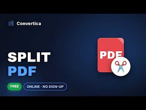 How to Split a PDF into Separate Files (Free, Online) | Convertica