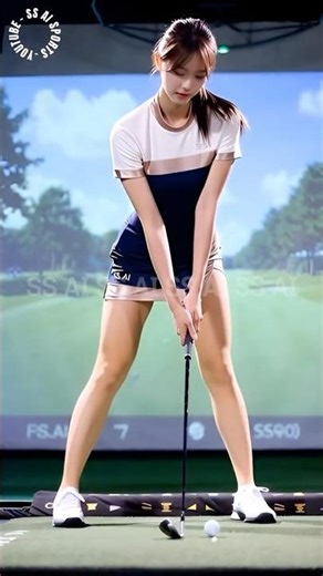 임팩트 순간이 다 했다… 한국 여성 골퍼의 정확한 스윙#골프#쇼츠 #스포츠#shorts #sports#ショート #スポーツ