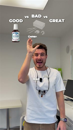 Good vs bad vs great: Dental health edition 🦷