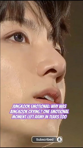 Jungkook Emotional: Why Was Jungkook Crying? One Emotional Moment Left ARMY in Tears Too