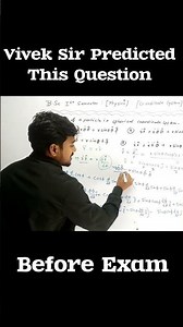 Vivek Sir Predicted the paper of bsc 1st semester exam 2025 | Vivek Sir | Lakshya Shiksha | #short