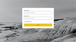Sign in Page - Html Code Example by Nicepage