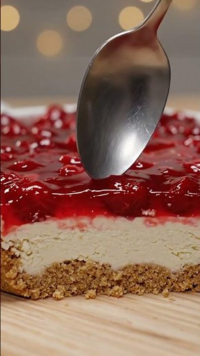 🍒 Classic Cherry Delight (No-Bake Dessert)