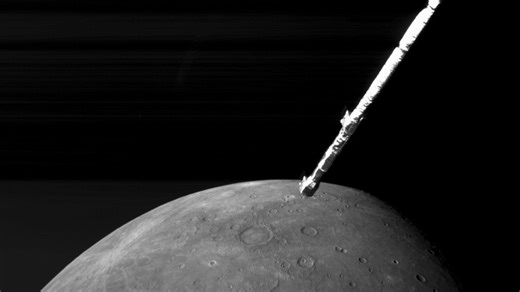 New photos show the volcanic plains of Mercury after a spacecraft fly-by