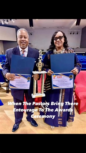 From Evolution2Resolution Congratulates Bishop Keith Holley and Pastor Saundra Morgan-Holley our 2025 Pastors of the year and also 2025 Church of The Year for their outreach programs and community engagement! | Charlene DrLadyj Jenkins