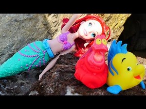 Wir packen Spielzeug aus - Arielle die Meerjungfrau - Spielspaß am Meer
