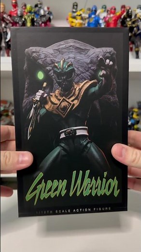 Toys Battalion Mighty Morphin Power Rangers movie based Green Ranger “Green Warrior” 1/12th scale