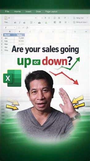 Draw Your First Excel Line Chart in 10 Seconds! 📈 #exceltips #excel #tutorial