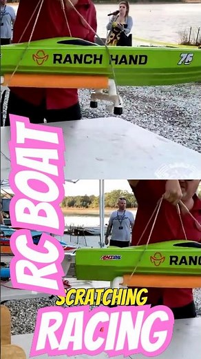 RC SUPERBOAT! Check out this Green baby!