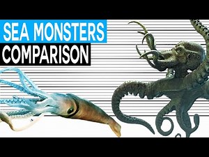 Sea Monsters Size Comparison | Biggest Mythical Folklore Creatures
