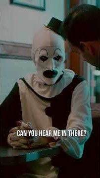 Clown tries scary trick... 🙀 #terrifier #moviescenes #scary