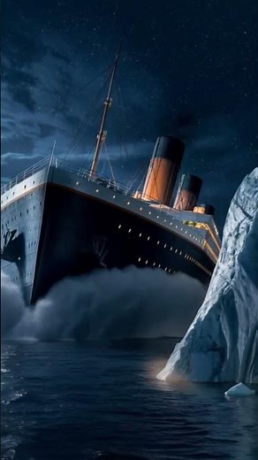 Titanic Hits the Iceberg | Realistic 3D Animation Recreation