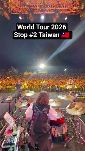 Band-Maid World Tour Stop #2 Taiwan 🇹🇼🌎 #bandmaid #バンドメイド