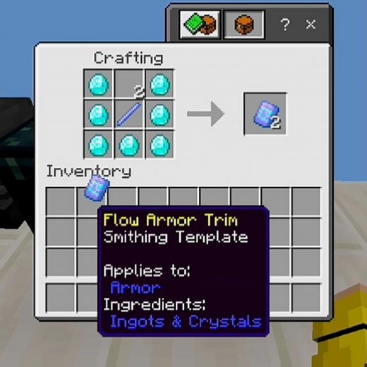 how to duplicate flow armor trims in minecraft minecraft flow armor trim duplicate