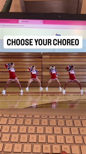 Go to Cheerbuilder.com ✨ Your #cheercoach can create custom #cheerleading routines in minutes!