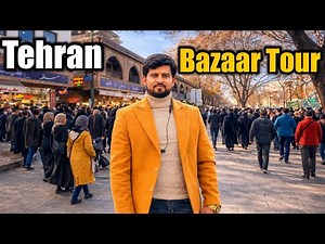 Tehran Tour | Panzdah-e Khordad Bazaar | Bazar-e Bozorg Tehran Shopping Guide