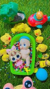 Magic Bath Tubs & Mixing Candy ASMR #stonebeads #video #popit #asmr #satisfying #beads