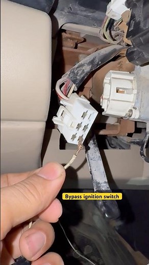 How To Bypass Ignition Switch #shortvideo #mechanic