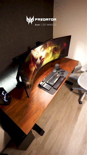 I tried out a super-large 57″ monitor with a resolution of 7680x2160 | Acer Predator Z57