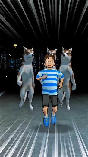 mio see 3 dogs 🐶🥶😱 #shorts #shortsfeed #ytshorts #sakuraschoolsimulator #gaming #trending
