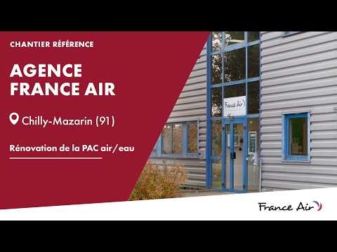 [Chantier référence] Rénovation PAC air/eau pour des bureaux tertiaires - Chilly-Mazarin (91)