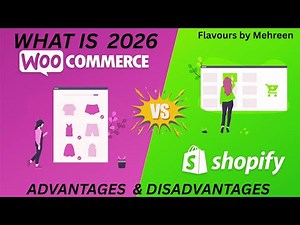 WHAT IS WOOCOMMERCE & SHOPIFY IN 2026 | LEARN ADVANTAGES & DISADVANTAGES OF SHOPIFY VS WOOCOMMERCE